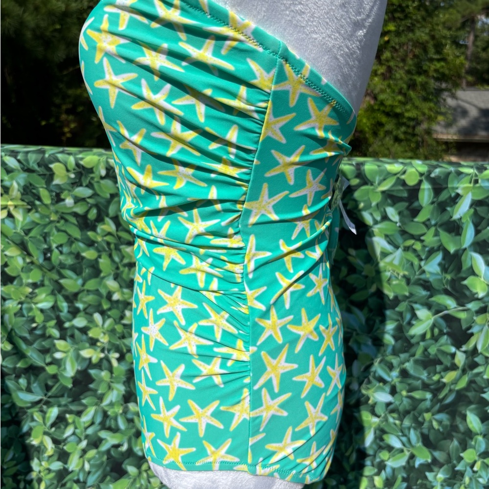 J Crew Starfish Print ladies swimsuit Medium NWT - Picture 3 of 5